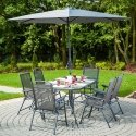 Lauko baldų komplektas Komplet mebli ogrodowych Bordo, antracito PATIO Lauko baldų komplektas Komplet mebli ogrodowych Bordo, antracito PATIO