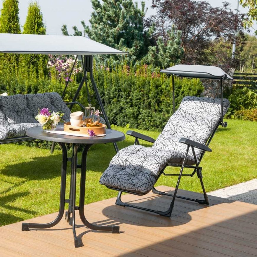 Stół Dine & Relax 60 cm pizarra / antracito PATIO
