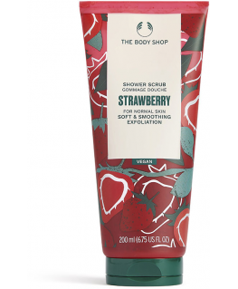 The Body Shop Smoothing shower scrub Strawberry (Shower Scrub) 200 ml