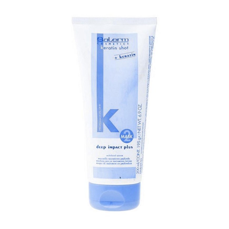 Salerm Cosmetics Keratin Shot Mask Deep Impact Plus 1000ml – 2