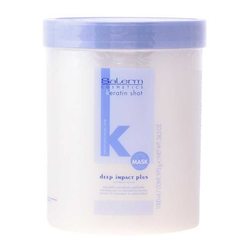 Salerm Cosmetics Keratin Shot Mask Deep Impact Plus 1000ml – 3