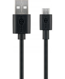 Goobay Micro-USB Charging and Sync Cable, 1 m