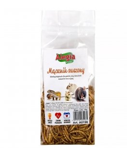 ALEGIA Dried mealworm - treat for rodents - 60g