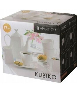 Kubiko kavos rinkinys 170 ml, 17 dalių AMBITION