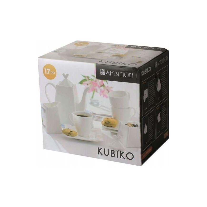 Kubiko kavos rinkinys 170 ml, 17 dalių AMBITION