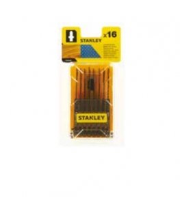 Stanley STA28050-XJ kuviosahan, lehtisahan & puukkosahan terä Kuviosahanterä HSS-teräs 10 kpl