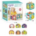 WOOPIE Montessori edukacinis sensorinis kubelių rūšiuotojas 6in1 WOOPIE Montessori edukacinis sensorinis kubelių rūšiuotojas 6in1