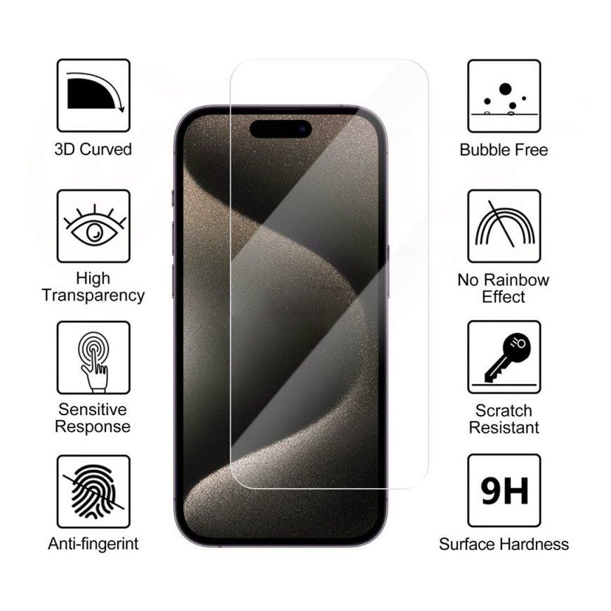 Vmax tempered glass 2,5D Normal Clear Glass for Xiaomi Redmi Not – 2