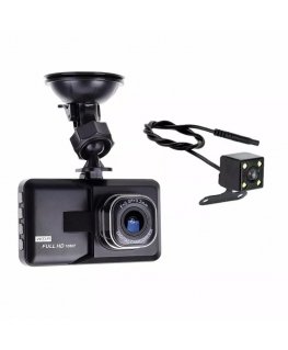RoGer DVR2 Car video recorder / Full HD / 170' / G-Sensor / LCD 3''