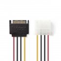 Nedis CCGP73530VA015 internal power cable 0.15 m