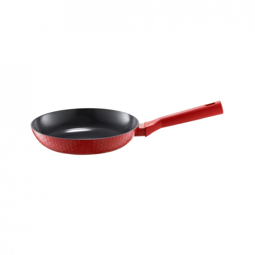 Frying pan with coating nieprzywierającą Diamond 20 cm red AMBITION – 2