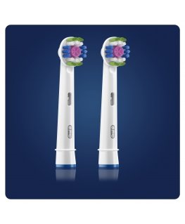 Oral-B 3D White Clean Maximiser Brush Heads 2 tk Valge