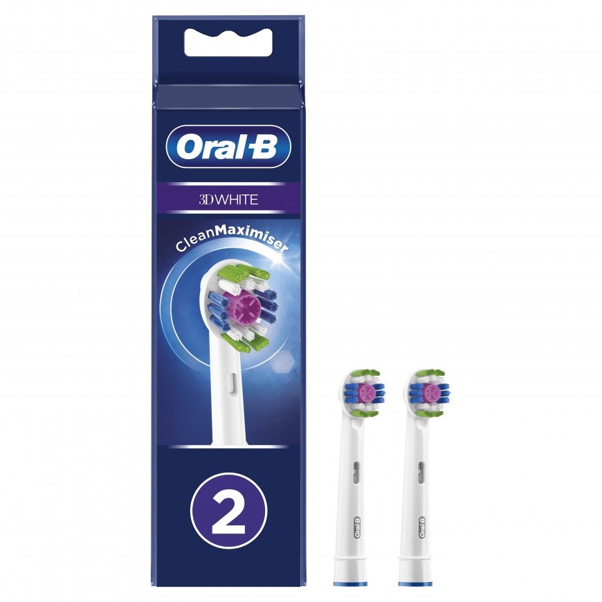 Oral-B 3D White Clean Maximiser Brush Heads 2 pc(s) – 4