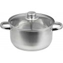 Stainless steel pot with lid Santo 22 cm DOMOTTI Stainless steel pot with lid Santo 22 cm DOMOTTI
