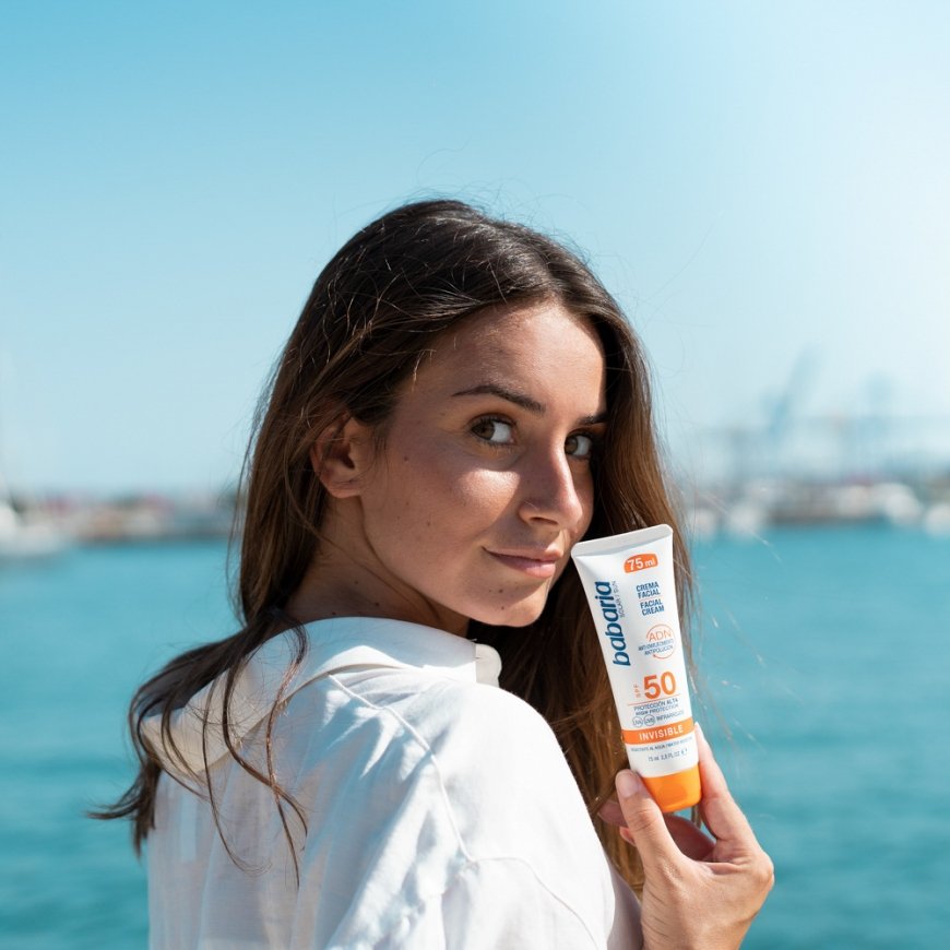 Babaria SPF50 Invisible Facial Cream Aurinkorasva Kasvot 50 Aikuiset – 3