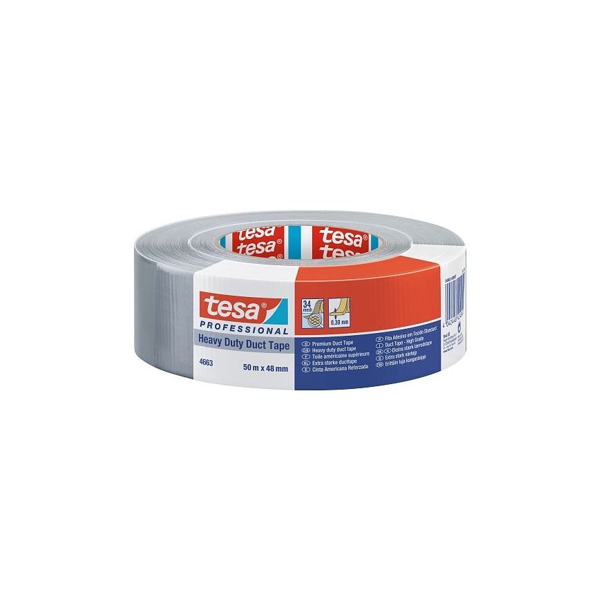 TESA Professional 4663 Grey 50 m