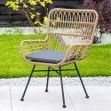 Fotel garden Adele sand color PATIO
