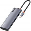 Tellur USB-C hub, PD 3.0 100W, HDMI, 3xUSB 3.0 gray Tellur USB-C hub, PD 3.0 100W, HDMI, 3xUSB 3.0 gray