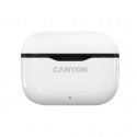 Canyon CNE-CBTHS3W kuulokkeet ja kuulokemikrofoni Langaton In-ear Puhelut/Musiikki USB Type-C Blueto Canyon CNE-CBTHS3W kuulokkeet ja kuulokemikrofoni Langaton In-ear Puhelut/Musiikki USB Type-C Blueto