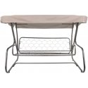Canopy for garden swing 214 x 122 cm cappuccino D031-15CW PATIO Canopy for garden swing 214 x 122 cm cappuccino D031-15CW PATIO