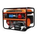 Extralink EX.30714 moottoripohjainen generaattori 7000 W 25 L Bensiini musta, Oranssi Extralink EX.30714 moottoripohjainen generaattori 7000 W 25 L Bensiini musta, Oranssi