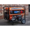 Extralink EX.30714 degvielas ģnerators 7000 W 25 L Benzīns Melns, Oranžs Extralink EX.30714 degvielas ģnerators 7000 W 25 L Benzīns Melns, Oranžs