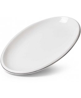 Fissman Oval dish ALEKSA 35x21cm, white (porcelain)