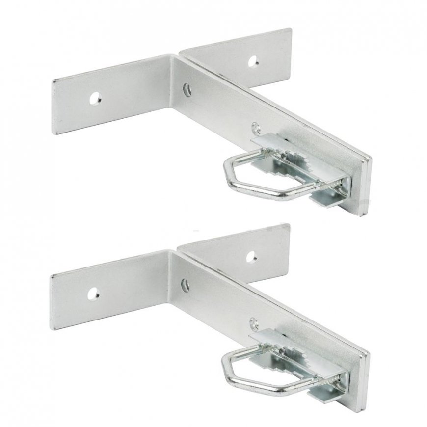 Extralink Mast mount KK200 200mm, with u-bolts M8, steel, galvanized