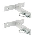 Extralink Mast mount KK200 200mm, with u-bolts M8, steel, galvanized Extralink Mast mount KK200 200mm, with u-bolts M8, steel, galvanized