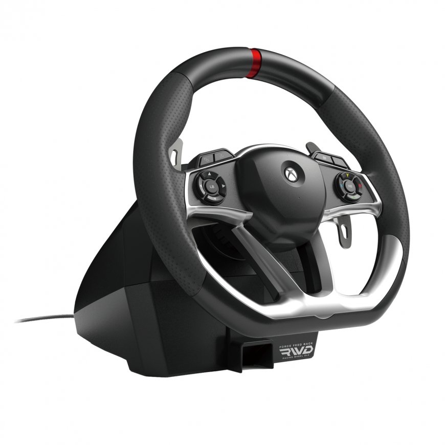 Hori Force Feedback Racing Wheel DLX Must USB Juhtpult + pedaalid Digitaalne Xbox One, Xbox Series S – 3