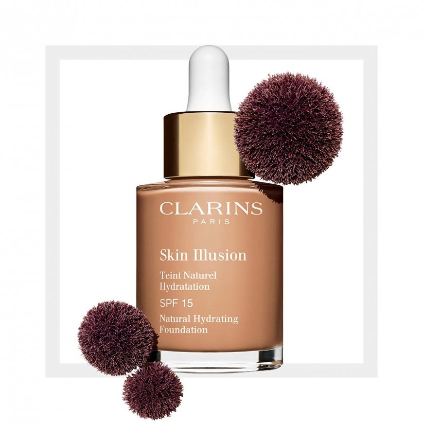 Clarins Skin Illusion 30 ml Pipettipullo Nestemäinen 112 Amber