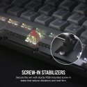 Corsair K65 PLUS WIRELESS 75 % RGB tastatūra Speļu RF bezvadu + USB QWERTZ Vācu Melns Corsair K65 PLUS WIRELESS 75 % RGB tastatūra Speļu RF bezvadu + USB QWERTZ Vācu Melns