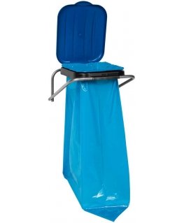 Gsg24 Wall holder for waste sorting, blue - 120L bags