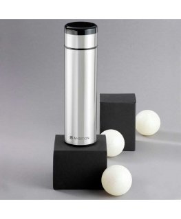 AMBITION bottle termiczna ze stali naznez Indi 420 ml silver
