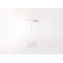 Elfen Ergodesk Single single-legged table top frame, white Elfen Ergodesk Single single-legged table top frame, white