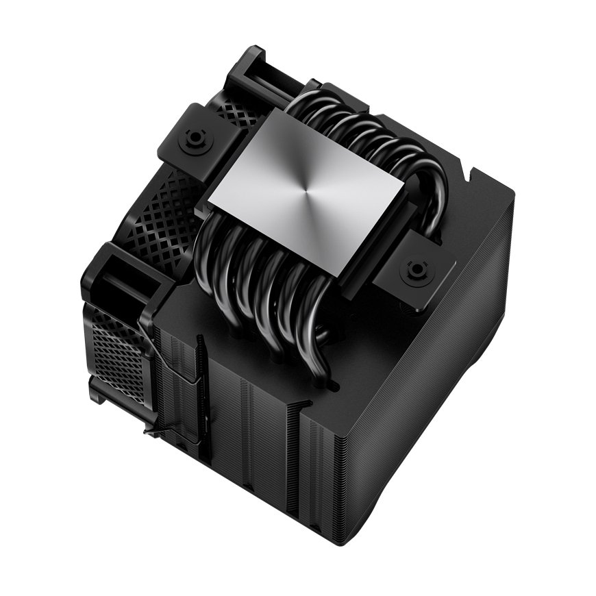 Jonsbo HX6210 computer cooling system Processor Heatsink/Radiatior 9.2 cm Black 1 pc(s) – 3