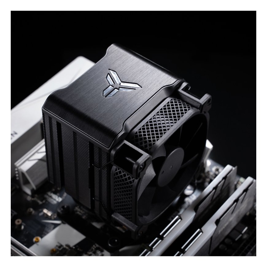 Jonsbo HX6210 computer cooling system Processor Heatsink/Radiatior 9.2 cm Black 1 pc(s) – 4