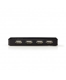 Nedis UHUBU2730BK хаб-разветвитель USB 2.0 Черный