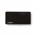 Nedis UHUBU2730BK interface hub USB 2.0 Black Nedis UHUBU2730BK interface hub USB 2.0 Black