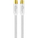 Profinity 135 dB antenna cable, 5 m, white