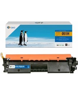 G&G compatible toner with Canon CRG051H, NT-PC051XC, black, 4100s, high capacity