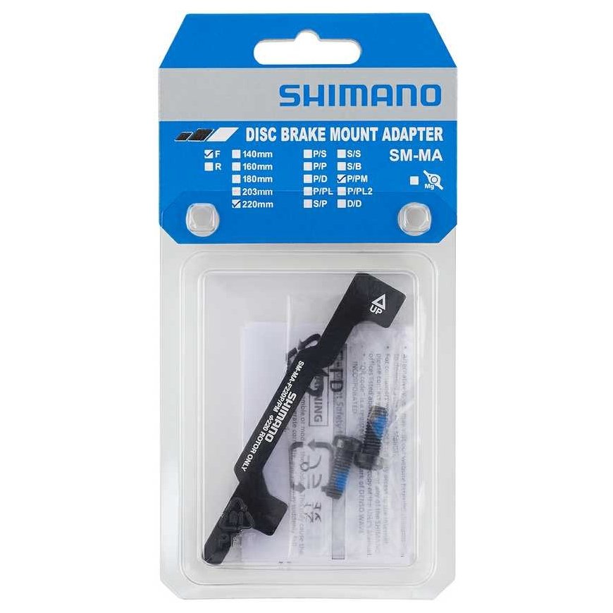 Priekinio diskinio stabdžio suporto adapteris Shimano SM-MA-F220 P/PM – 5