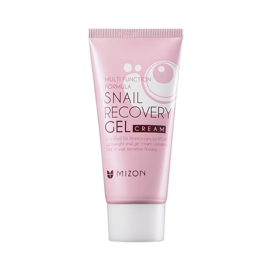 Restorative gel face cream Mizon Snail Recovery Gel with snail extract, 45 ml