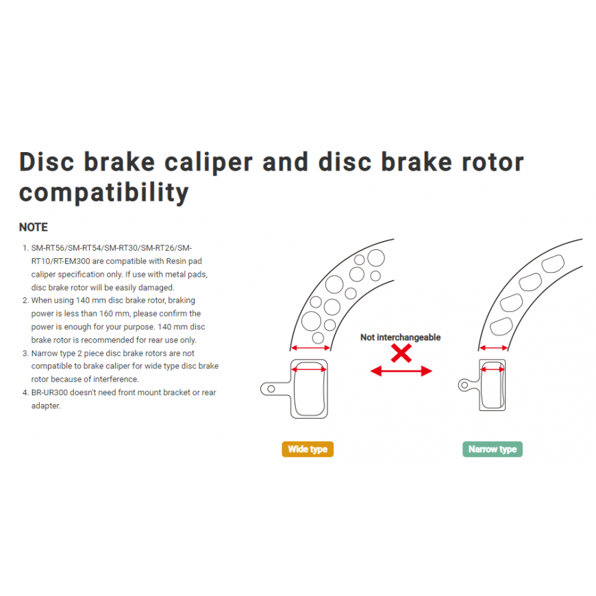 Disc brake pads Shimano H03A Resin – 3