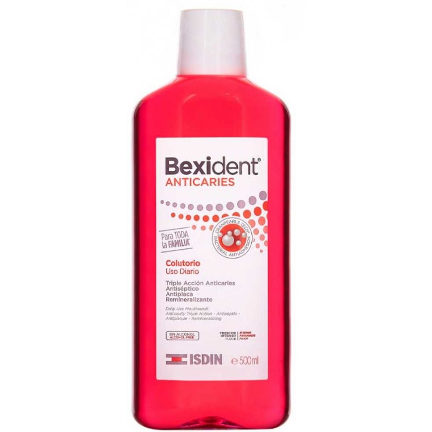 Isdin Bexident Anti Cavity Moutwash, 500 ml – 4
