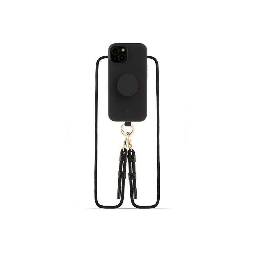 Case JE 3in1 PopGrip iPhone 15 6.1" black/black 30484 (Just Elegance) – 2