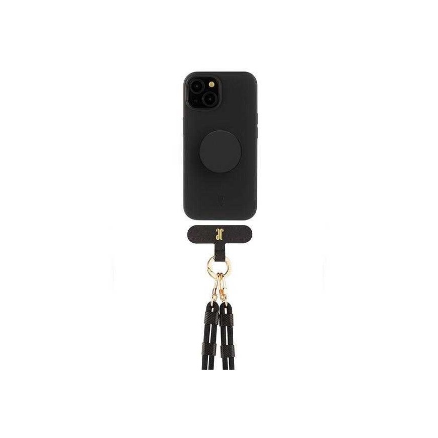 Dėklas JE 3in1 PopGrip iPhone 15 6.1" juoda/juodas 30484 (Just Elegance) – 3