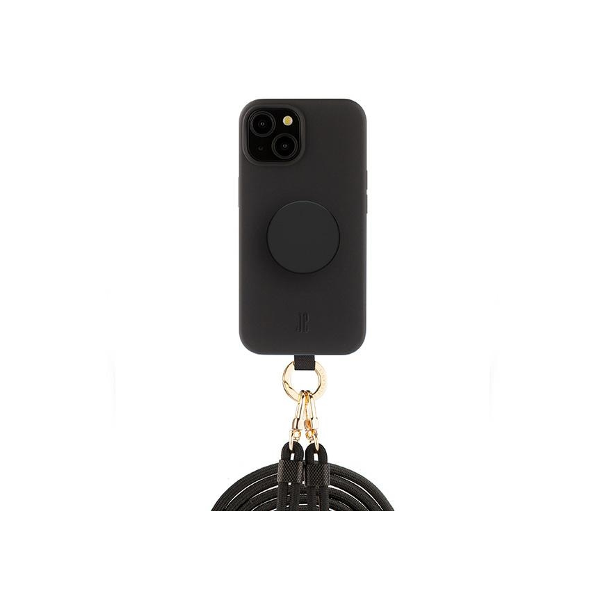 Case JE 3in1 PopGrip iPhone 15 6.1" black/black 30484 (Just Elegance) – 4