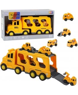 Woopie Tralas automobilinis rinkinys 5 automobiliai - kelio pagalba
