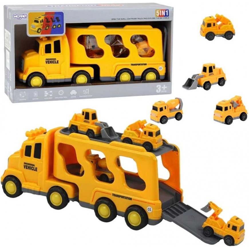 Woopie Tralas car set 5 cars